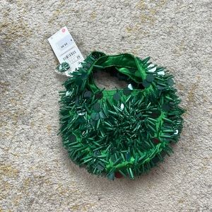Zara green purse